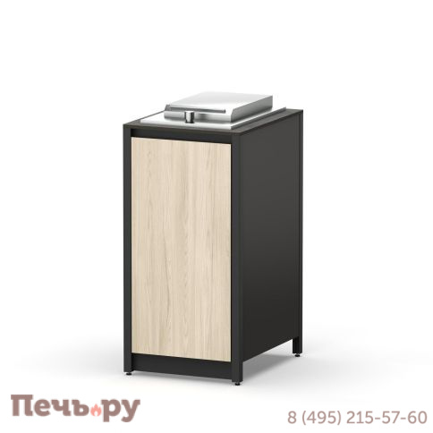 Шкаф напольный с газовой плитой Cronon Lounge D-14P, 40 см фото 2