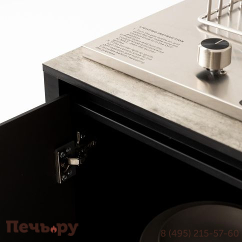 Шкаф напольный с газовой плитой Cronon Lounge D-14P, 40 см фото 8