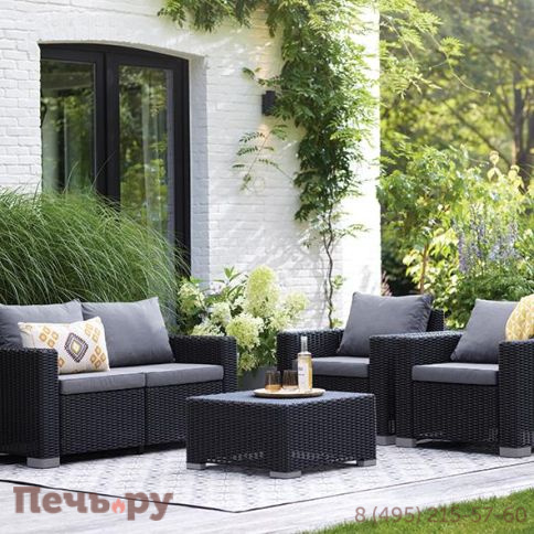 Стол Калифорния (California table) коричневый фото 3