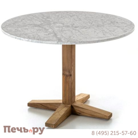 Стол мраморный обеденный Gervasoni Jeko 35 фото