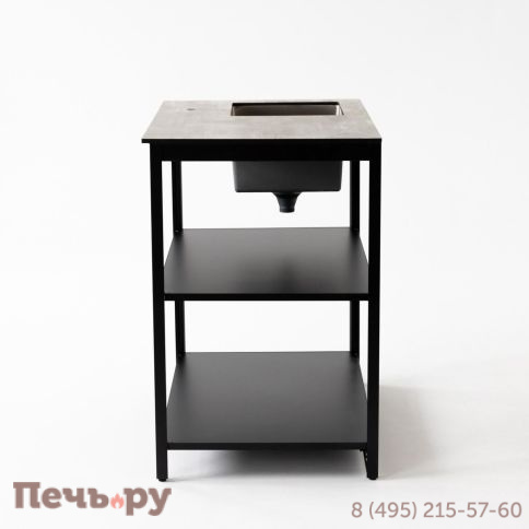 Стол разделочный Cronon с мойкой Lounge B-02S-R, 90 см фото 7