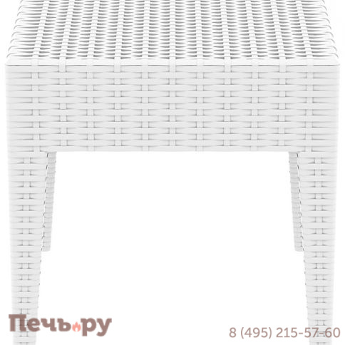 Столик плетеный для шезлонга GT 1009 234/GT1009/WHITE фото 4