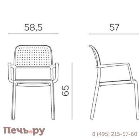 Стул Gardeck Bora, агава фото 4
