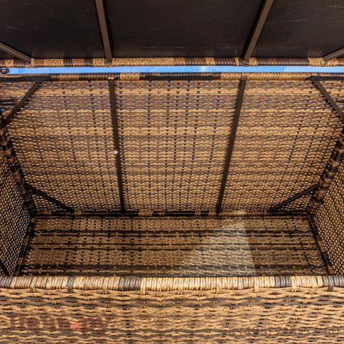 Сундук для хранения Royal Family Karl 120 c колесиками коричневый фото 7