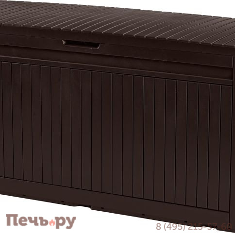 Сундук Gardeck Keter Камфи (COMFY STORAGE BOX 270L), коричневый фото