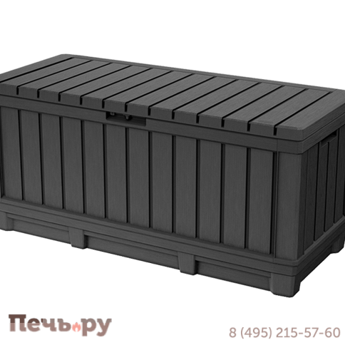 Сундук Gardeck Keter Кенвуд (KENTWOOD STORAGE BOX) 350л, графит фото