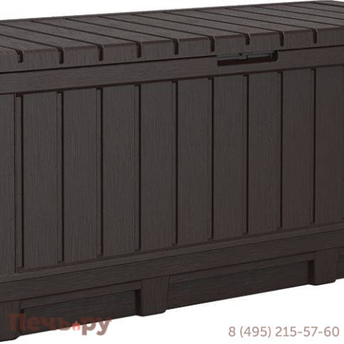 Сундук Gardeck Keter Кенвуд (KENTWOOD STORAGE BOX) 350л, коричневый фото