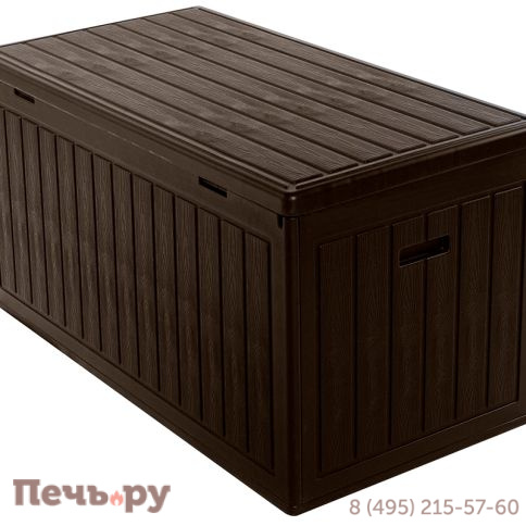 Сундук Gardeck Palram L 568 л, тёмно-коричневый (2025) фото 7