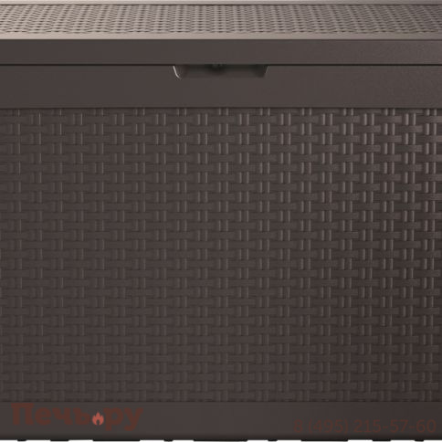 Сундук Gardeck Keter Самоа (SAMOA RATTAN BOX) 270л, коричневый фото