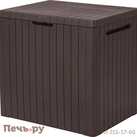 Сундук Gardeck Keter Сити (CITY BOX 113 L) 113л, коричневый фото