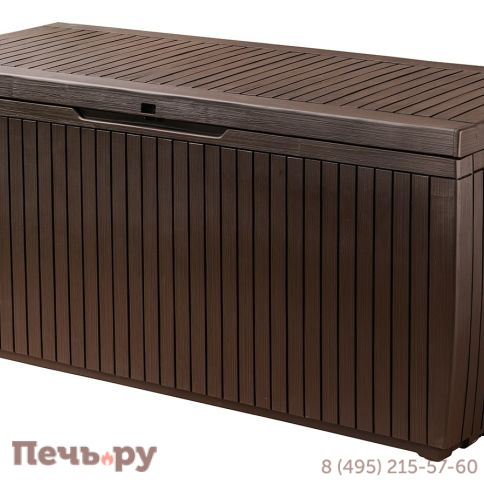 Сундук Gardeck Keter Спрингвуд (SPRINGWOOD STORAGE BOX) 305л, коричневый фото