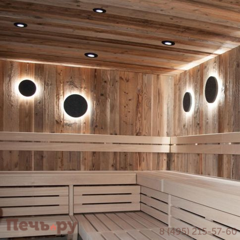 Светильник Licht-2000 Stonelight round Solo 195 мм теплый белый фото 3