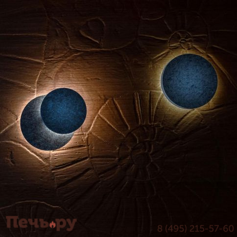 Светильник Licht-2000 Stonelight round Solo 195 мм теплый белый фото 5