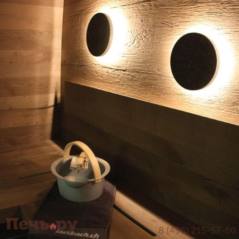 Светильник Licht-2000 Stonelight round Solo 240 мм теплый белый фото 2