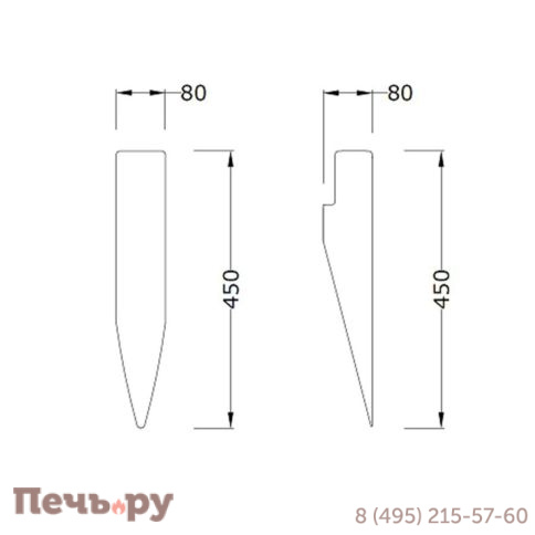 Светильник Licht-2000 Torcia угловой береза фото 4