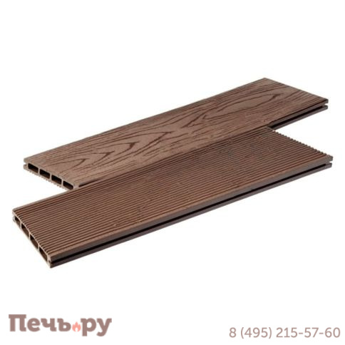 Террасная доска Oliverdeck МПК (Лайт)  22х140х3000 Бронза фото