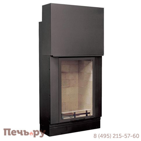 Топка каминная Axis Zénith 800 simple face WS Black KOA фото