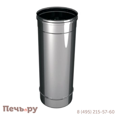 Труба VHR TLvHR500 0,5м Вулкан (AISI 304 0.5мм) фото