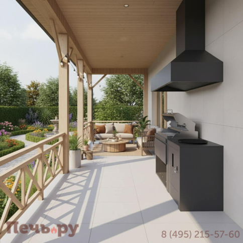 Уличная гриль кухня Астов №4 фото 5