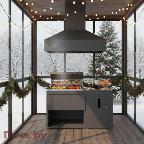 Уличная гриль кухня Астов №4 фото