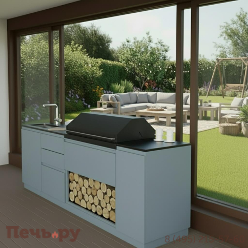 Уличная гриль кухня Астов №7 фото 4