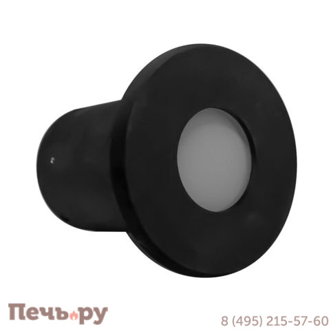 Встраиваемый потолочный светильник Licht-2000 Rondo (береза, без LED лампы), черный фото