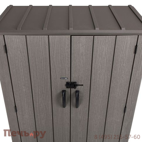 Ящик-шкаф Gardeck WoodLook, 1500 л, коричневый фото 3