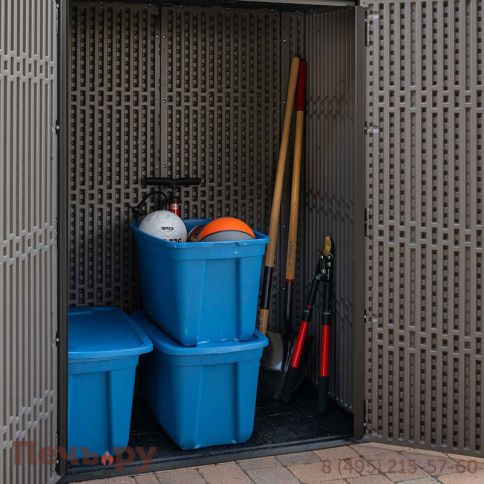 Ящик-шкаф Gardeck WoodLook, 1500 л, серый фото 7