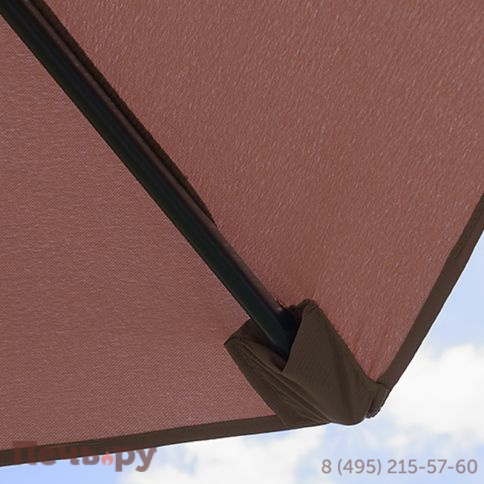 Зонт Салерно Коричневый D300 фото 6