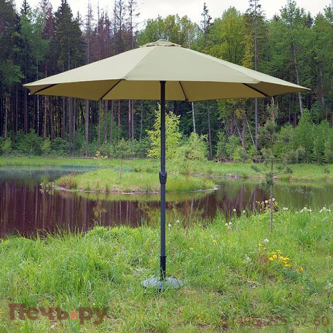 Зонт Салерно Оливковый D300 фото 2