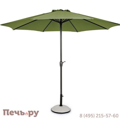 Зонт Салерно Оливковый D300 фото