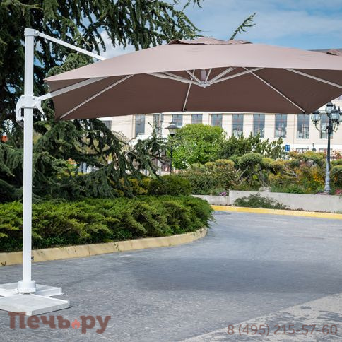 Зонт Gardeck Валенсия 3*4м, цвет песочный фото 3