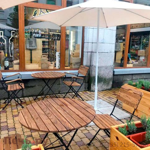 Зонт Верона белый D270 фото 3