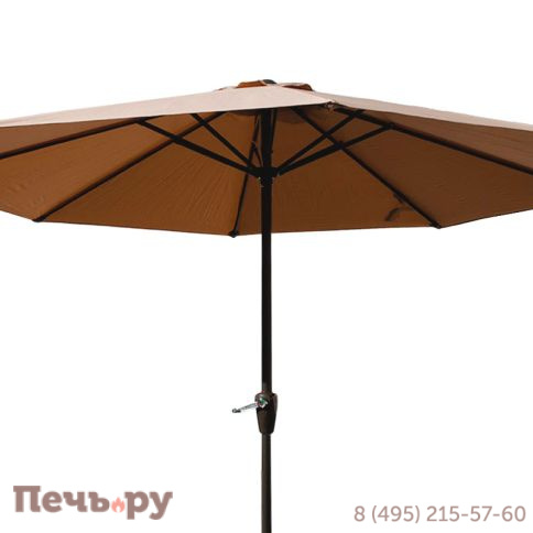 Зонт Верона без наклона светло-коричневый D270 фото 4