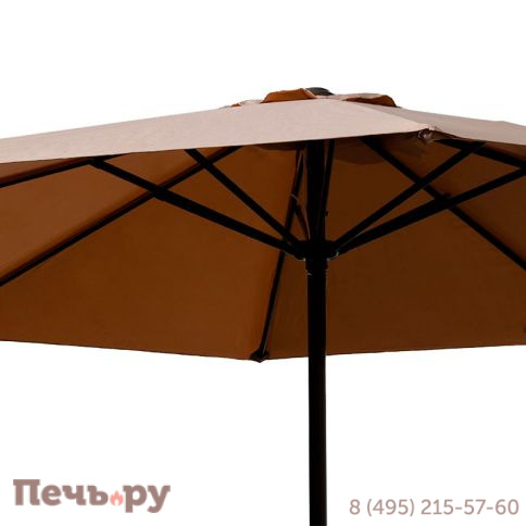 Зонт Верона без наклона светло-коричневый D270 фото 5