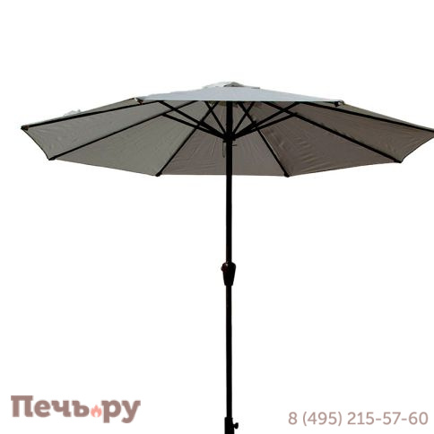 Зонт Верона без наклона Светло-серый D270 фото