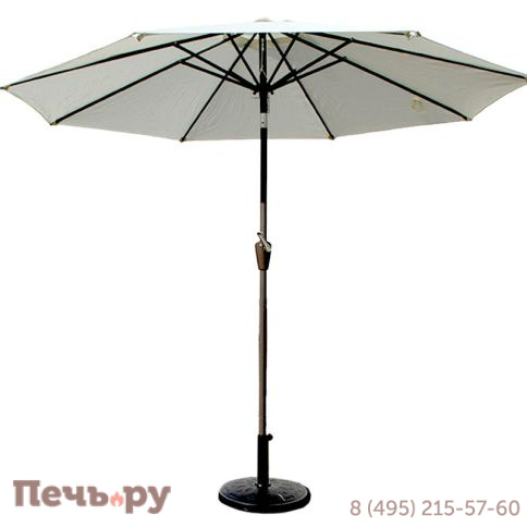 Зонт Верона с наклоном, жемчужный d2.7 фото