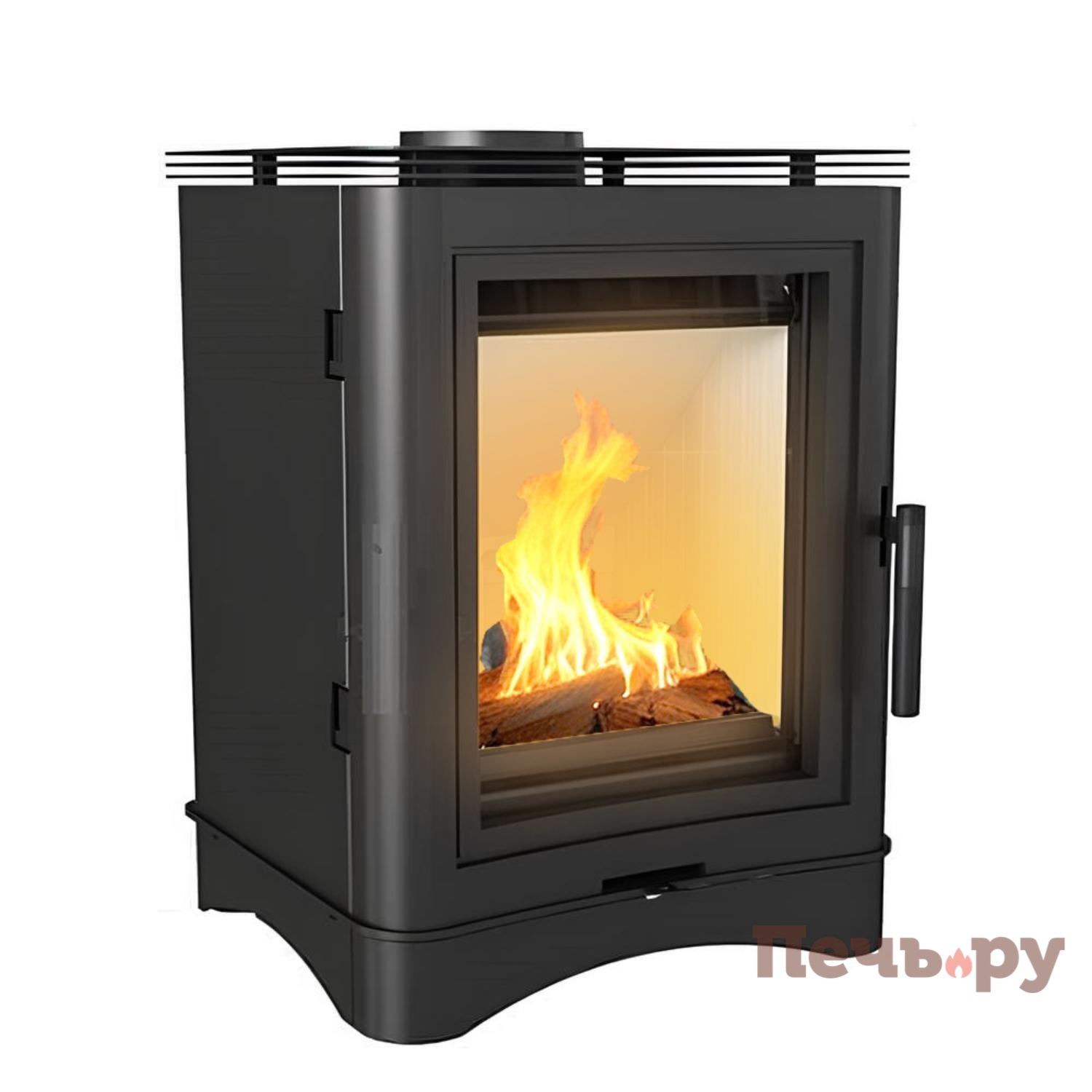 Печь камин Kratki Koza/K5/S(сталь) видео