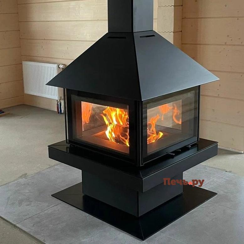 Готовый камин Rocal Giselle 90 Graffiti видео