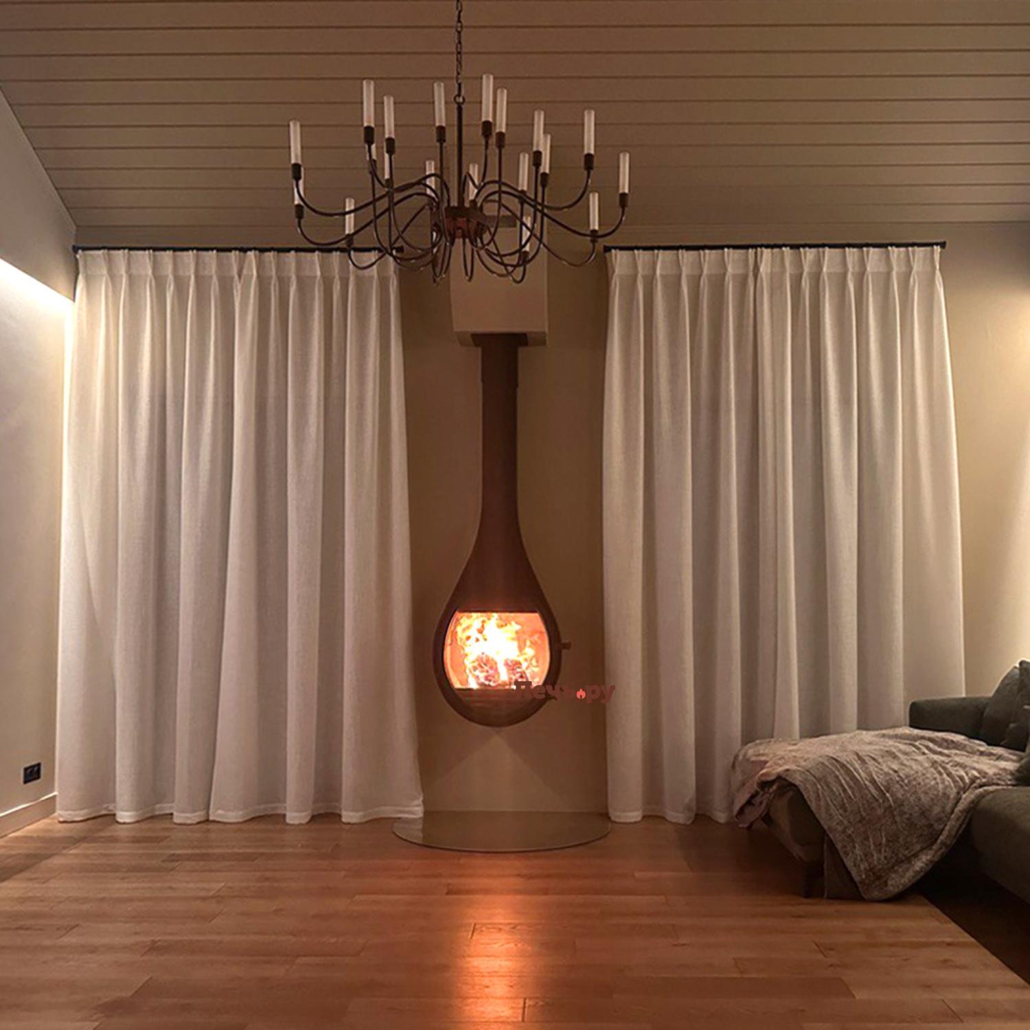 Готовый камин Rocal Drop видео