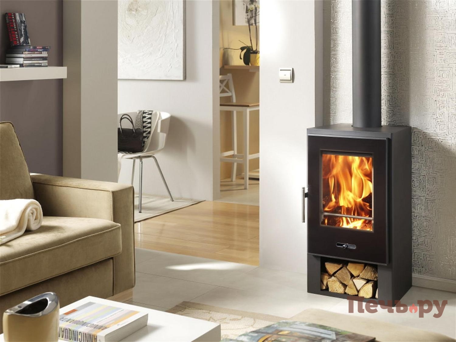 Печь камин Panadero Andes видео