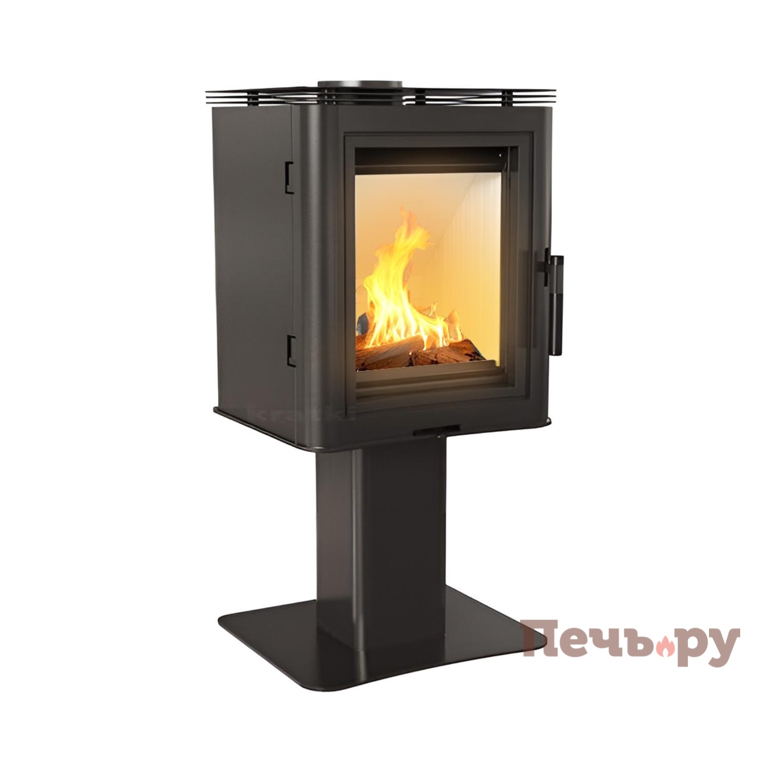 Печь камин Kratki Koza/K5/S/N видео