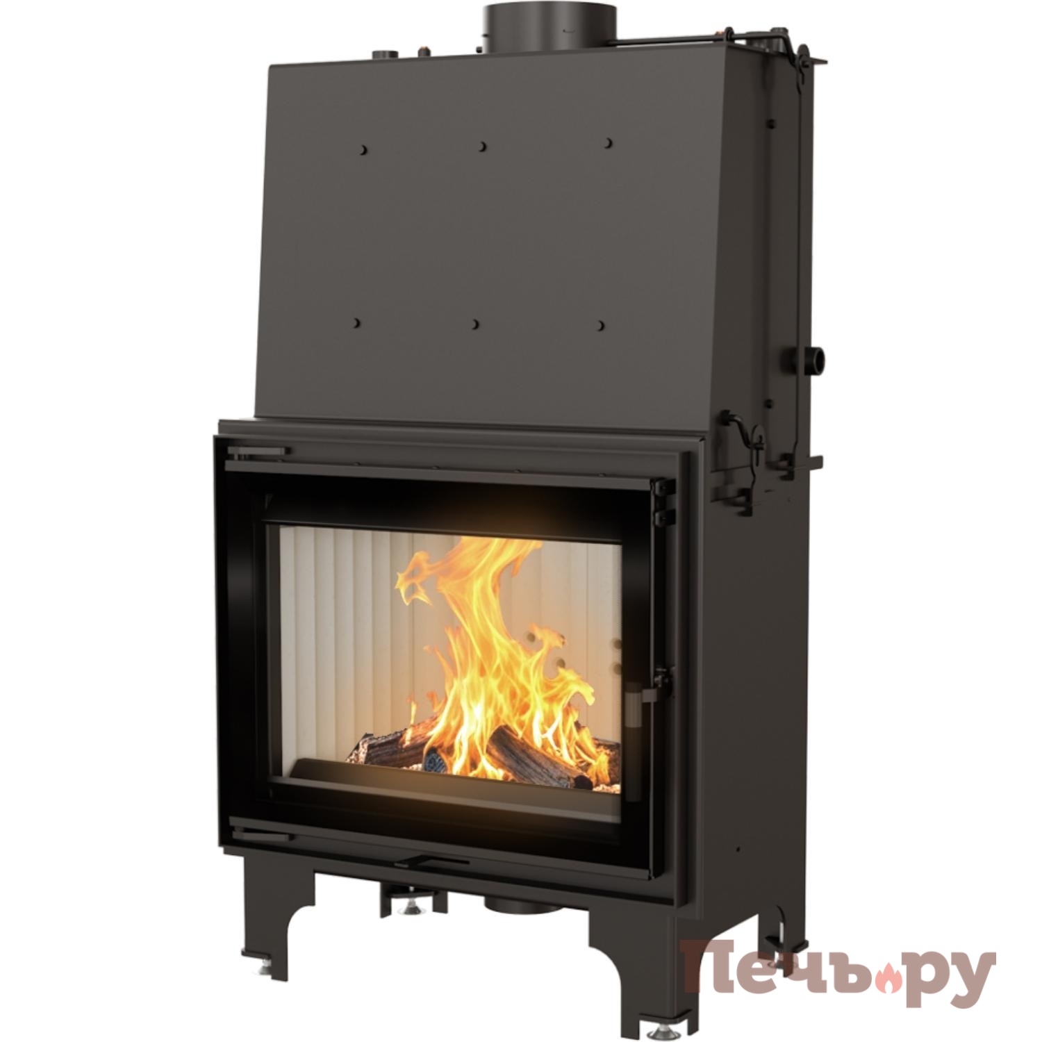 Каминная топка Kratki Aquario/A/18/PW/W/DG видео