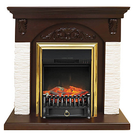 Портал Royal Flame Bern мелкий сланец белый под очаги Majestic FX / Fobos FX фото