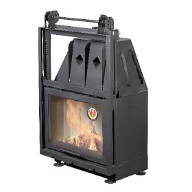 Каминная топка ЭкоКамин Альфа 700К (контргруз) фото