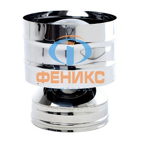 Дефлектор Феникс 2Д (AISI 304 0,8мм + AISI 430 0,5мм) фото